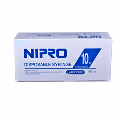Nipro 10cc(mL) Luer Lock without Needle (BY CASE)