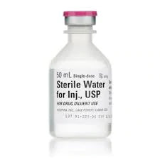 Sterile Water for Injection, USP 50 mL (1 bottle)