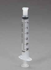 BD 3cc (3ml) Oral Syringe - CLEAR (25 pack)