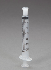 BD 3cc (3ml) Oral Syringe - CLEAR (25 pack)