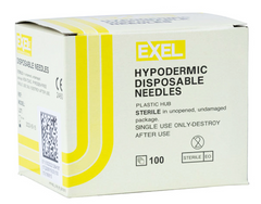 Exel Hypodermic Needles 20G x 1" (BY CASE)