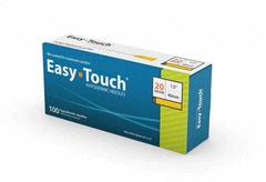 Short Sale**EasyTouch Hypodermic 20G x 1.5" (Box of 100)
