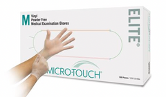 MICRO-TOUCH® ELITE® Powder-Free Synthetic Medical Exam Gloves (MED)