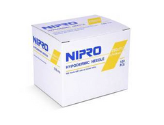 Nipro Hypodermic Needle 20G x 1 ½" (BY CASE)