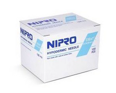 Nipro Hypodermic Needle 23G x 1" (BY CASE)