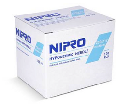 Nipro Hypodermic Needle 23G x 1 ½" (BY CASE)