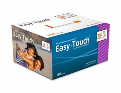 MHC EasyTouch U-100 Insulin Syringes 1cc x 28G x ½" (BY CASE)