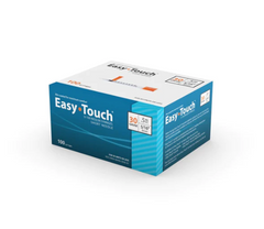 MHC EasyTouch U-100 Insulin Syringes 0.5cc x 30G x 5/16" (BY CASE)