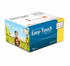 MHC EasyTouch U-100 Insulin Syringes 1cc x 31G x 5/16" (BY CASE)