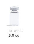 ALK Sterile Empty Clear Vial 5mL | 25 pack