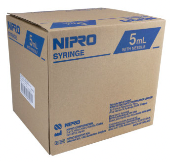 nipro syringe packing box