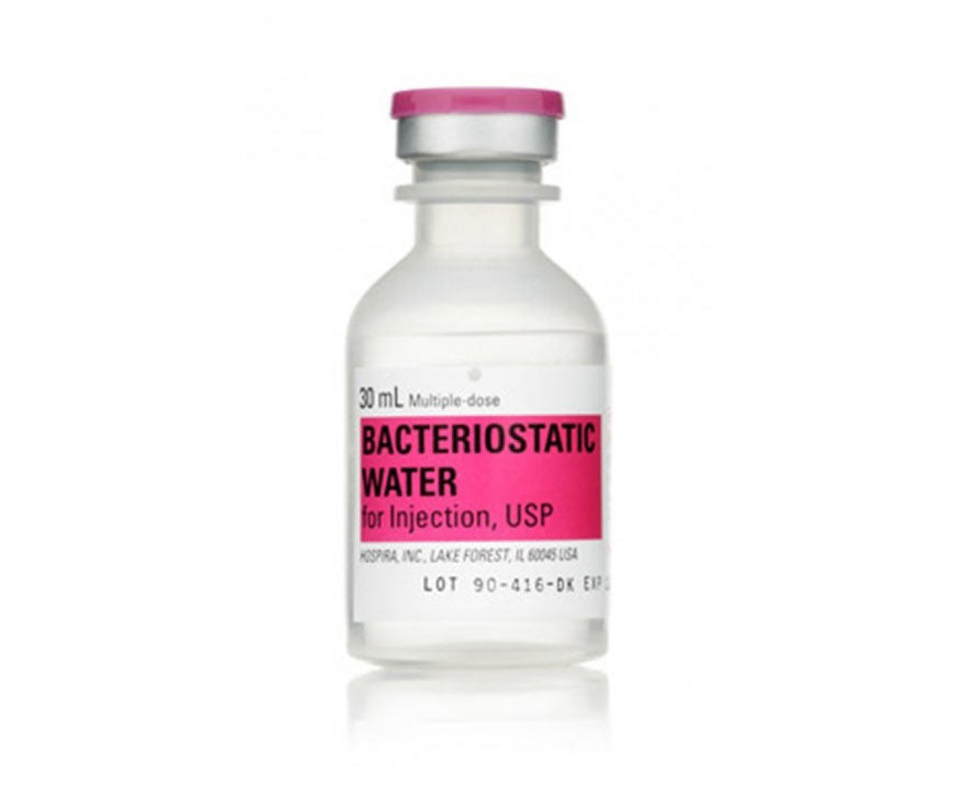 Bacteriostatic Water 30mL (single bottle)