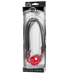 Master Series - The Hush Ball Silicone Comfort Forming Ball Gag
