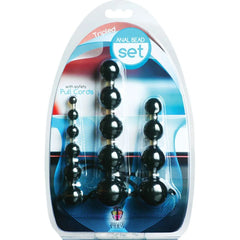 Trinity Vibes Tripled Anal Bead Set