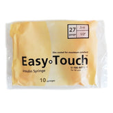 1 Bag | 10 Syringes - EasyTouch 1/2cc 27G x 1/2"