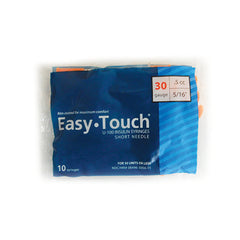 1 Bag | 10 Syringes - EasyTouch 1/2cc 30G x 5/16"