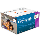 1 Box | 100 Syringes - EasyTouch 1/2cc 28G x 1/2"