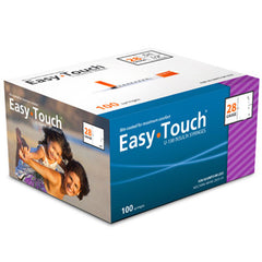 1 Box | 100 Syringes - EasyTouch 1cc 28G x 1/2"