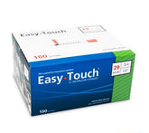 easytouch 100 count 29 gauge insulin syringes