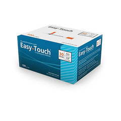 100 count easytouch 1/2cc 30G insulin syringes