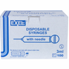Exel 3cc(mL) Syringe/Needle Combo Luer Lock Tip 20G x 1 ½" (BY CASE)