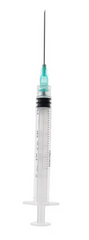 Exel 3mL Syringe and Needle Combination Luer Lock Tip 21G x 1 ½" (BY CASE)