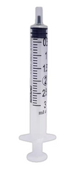 Exel 3mL Slip Tip Syringe Only (BY CASE)