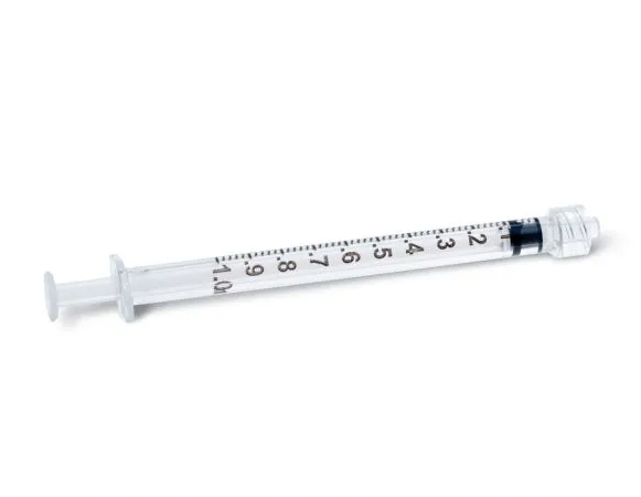 1cc Luer-Lok Syringe Without Needle (50 pack)