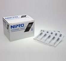 Disposable Hypodermic Needles 22G X 1" (50 Pack)