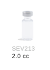 Short Sale**Sterile Empty Vial 2cc (2ml) (priced per vial)