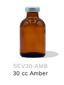 ALK Sterile Empty Vial 30mL Amber glass | 25 pack