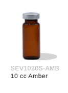 ALK Sterile Empty Vial 10mL Amber glass | 25 pack