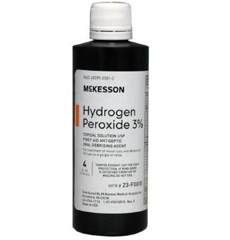 McKesson Hydrogen Peroxide 3% (4 fl. oz.)