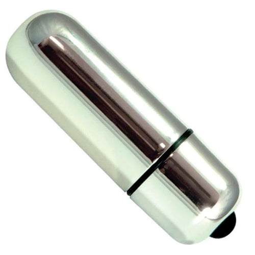 Jellybean Powerful Mini Bullet Vibrator - Silver