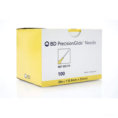 BD 20G x 1" PrecisionGlide Hypodermic Needle (50 pack) *QUANTITY LIMITED*