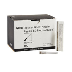 BD 22G x 1" PrecisionGlide Hypodermic Needle (50 pack) *QUANTITY LIMITED*