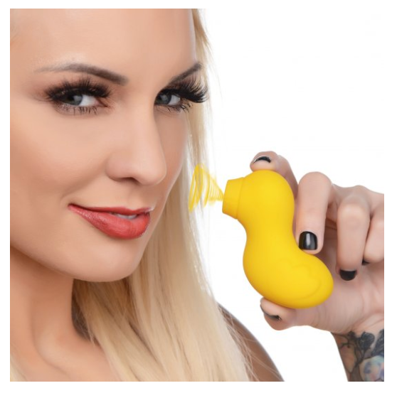Shegasm Sucky Ducky Clitoral Stimulator (Yellow)