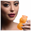 Shegasm Sucky Kitty Clitoral Stimulator (Orange)