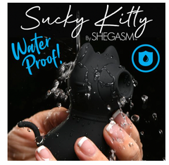 Shegasm Sucky Kitty Clitoral Stimulator (Black)
