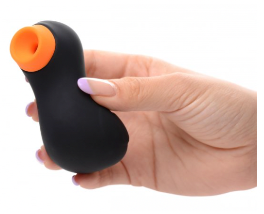 Shegasm Sucky Ducky Clitoral Stimulator (Black)