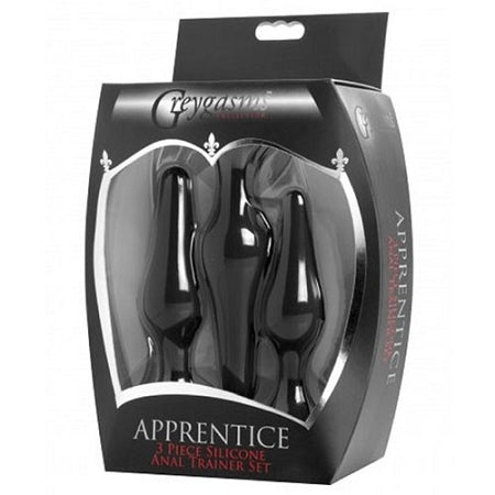 Greygasms Apprentice 3-Piece Silicone Anal Trainer Set
