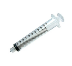 10ml (10 cc) Luer-Lock Syringe (NO NEEDLE) (25 Pack)
